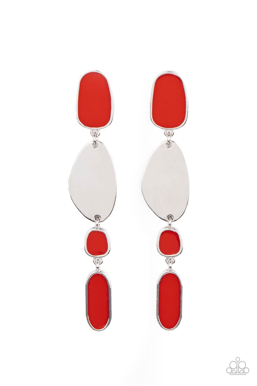 Deco By Design - Red Earrings