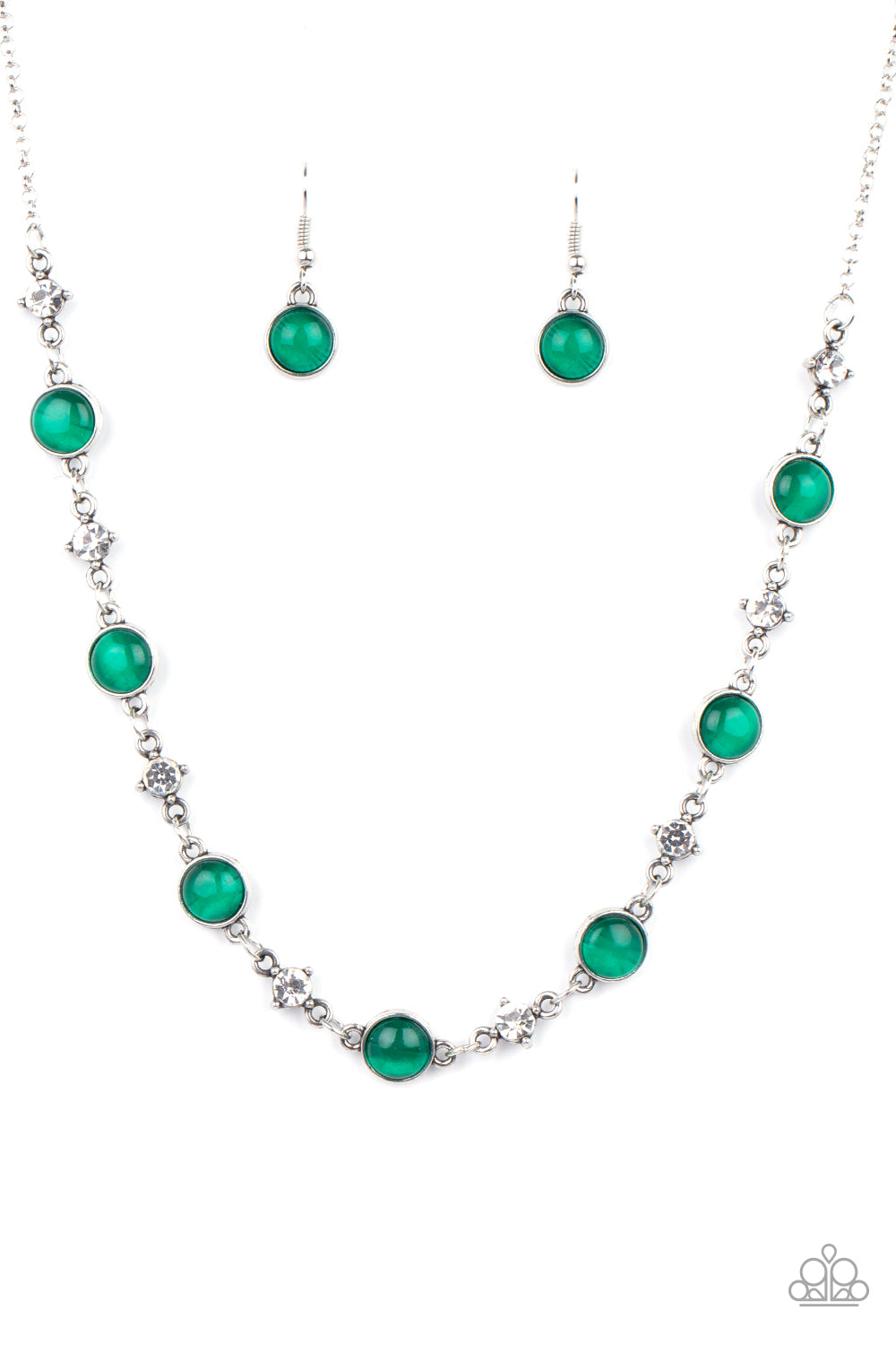 Inner Illumination - Green Necklace
