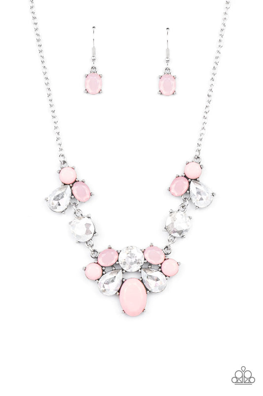 Ethereal Romance - Pink Necklace