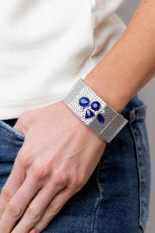 Flickering Fortune - Blue Bracelet - Paparazzi Accessories