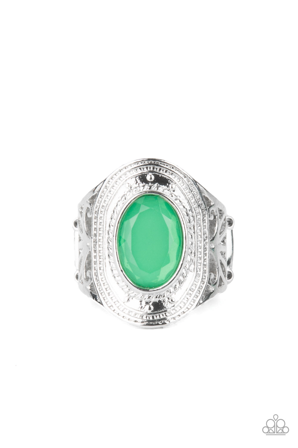 Calm And Classy - Green Ring