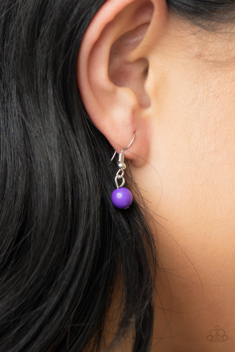 Prismatically POP-tastic - Purple Necklace - Paparazzi Accessories