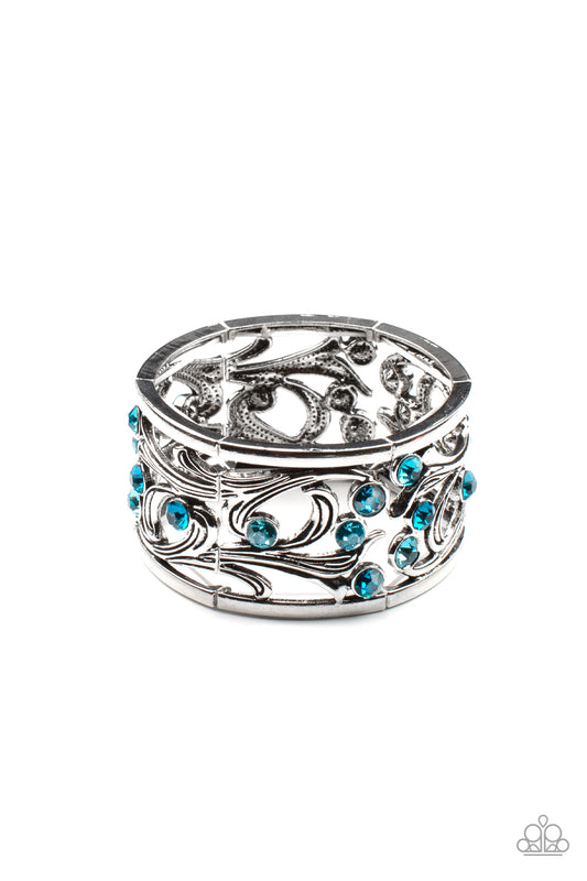 Garden Masquerade - Blue Ring
