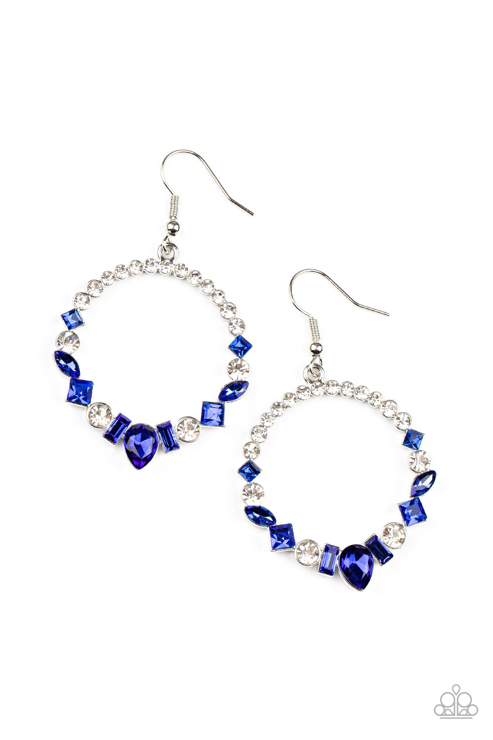 Revolutionary Refinement - Blue Earrings - Paparazzi Accessories