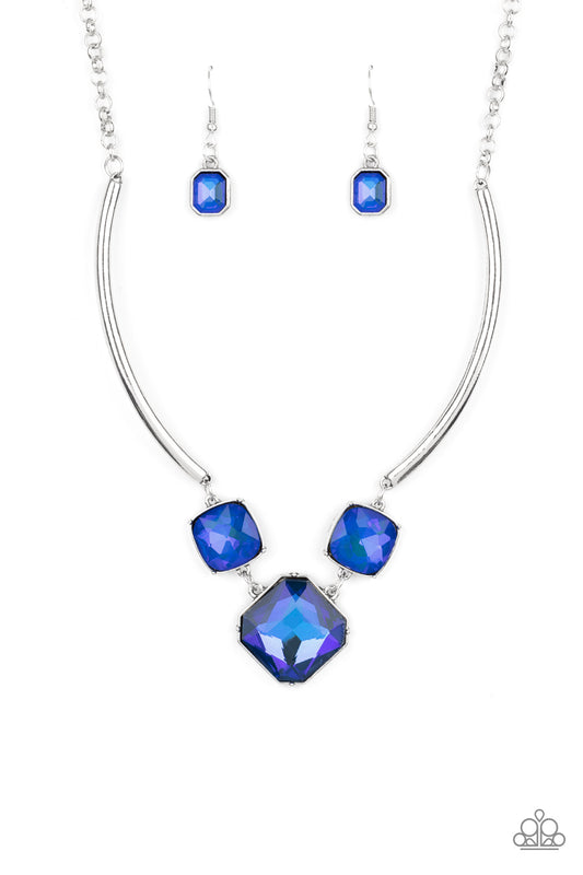 Divine IRIDESCENCE - Blue Necklace