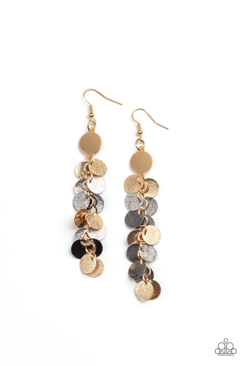 Game CHIME - Multi Earrings - Paparazzi Accessories