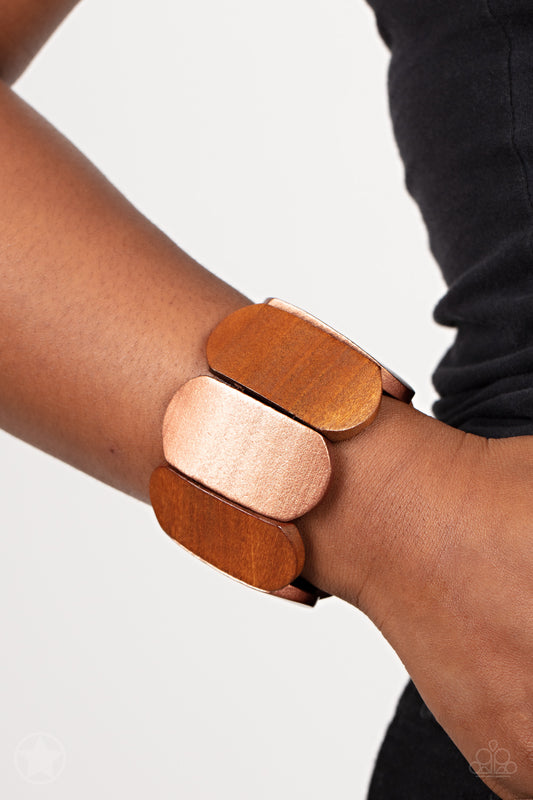 Natural Nirvana - Copper Bracelet - Paparazzi Accessories