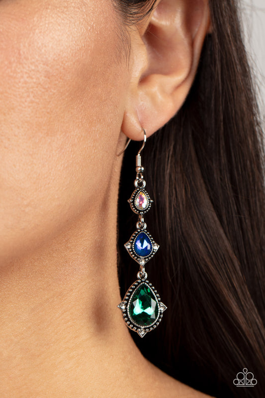 Prague Princess - Multi Earrings - Paparazi Accessories