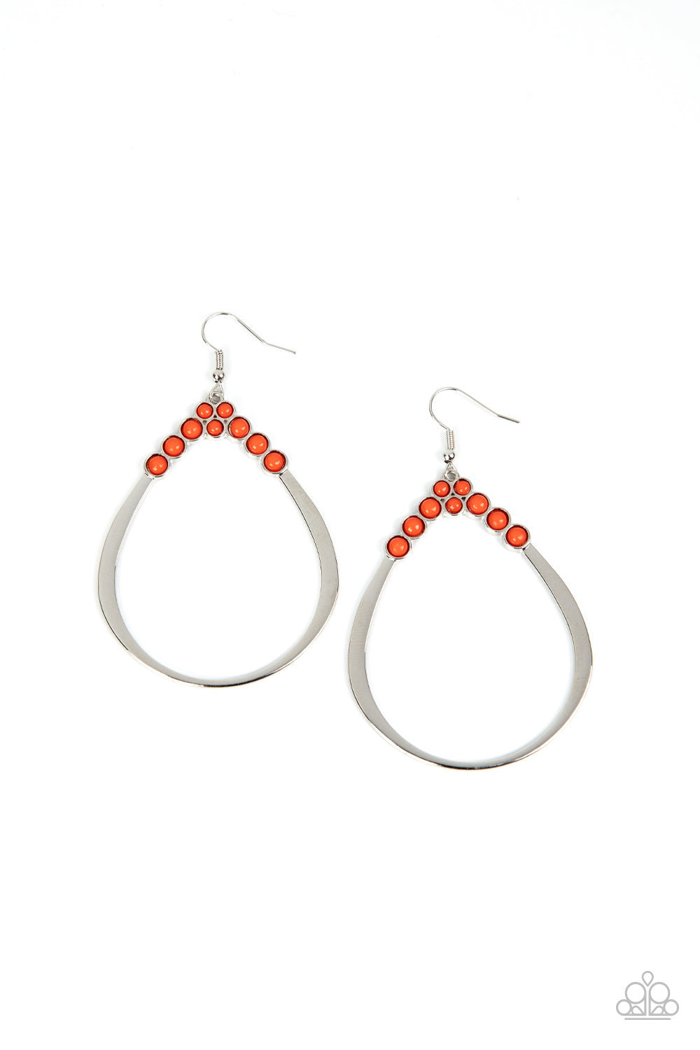 Festive Fervor - Orange Earrings