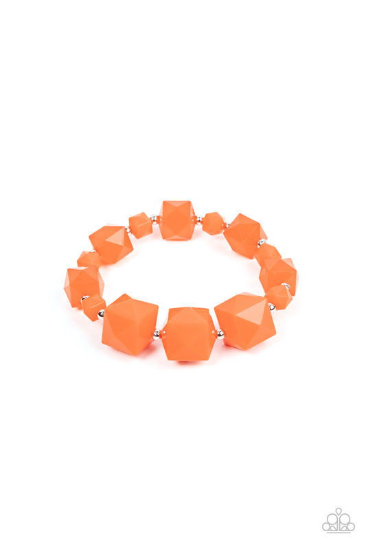 Trendsetting Tourist - Orange Bracelet