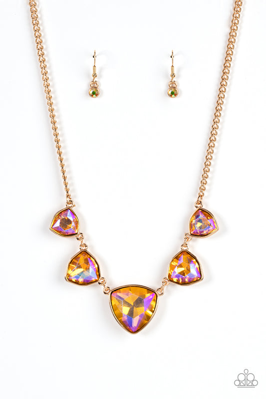 Cosmic Constellations - Gold Necklace