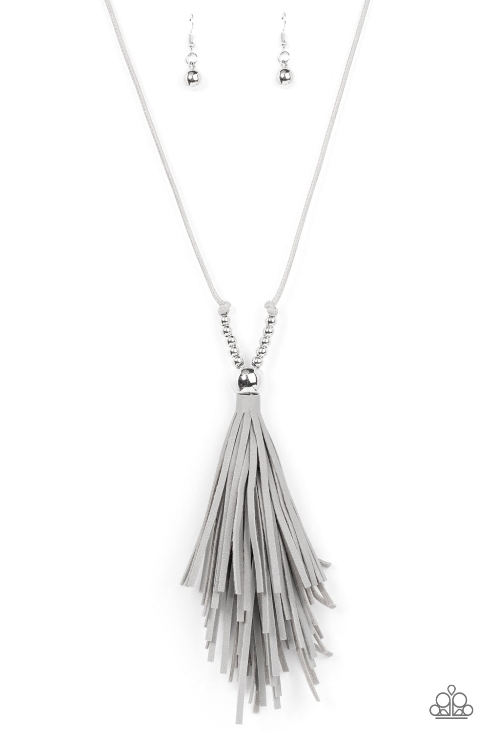 A Clean Sweep - Silver Necklace - Paparazzi Accessories