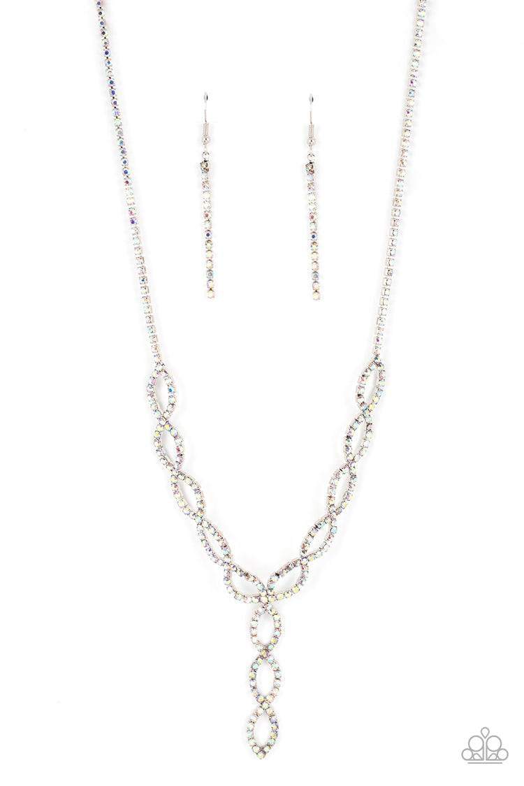 Infinitely Icy - Multi Necklace - Paparazzi Accessories