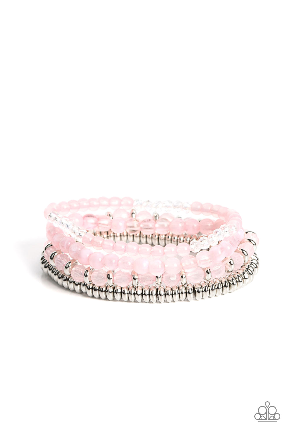 Destination Dreamscape - Pink Bracelet- Paparazzi Accessories