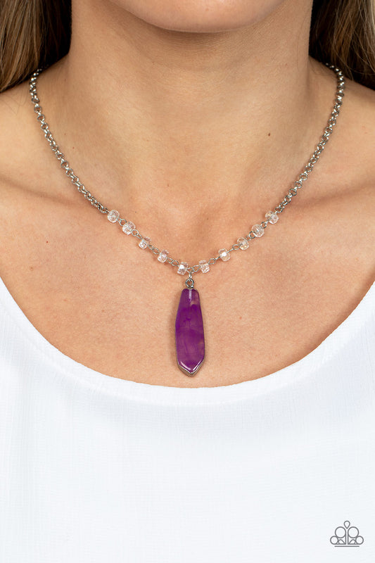 Magical Remedy - Purple Necklace