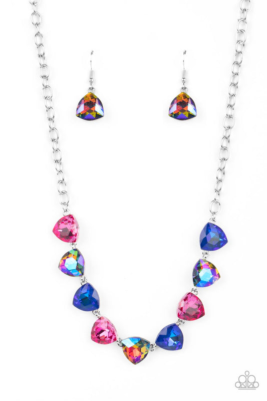 Dreamy Drama - Blue Necklace - Paparazzi Accessories