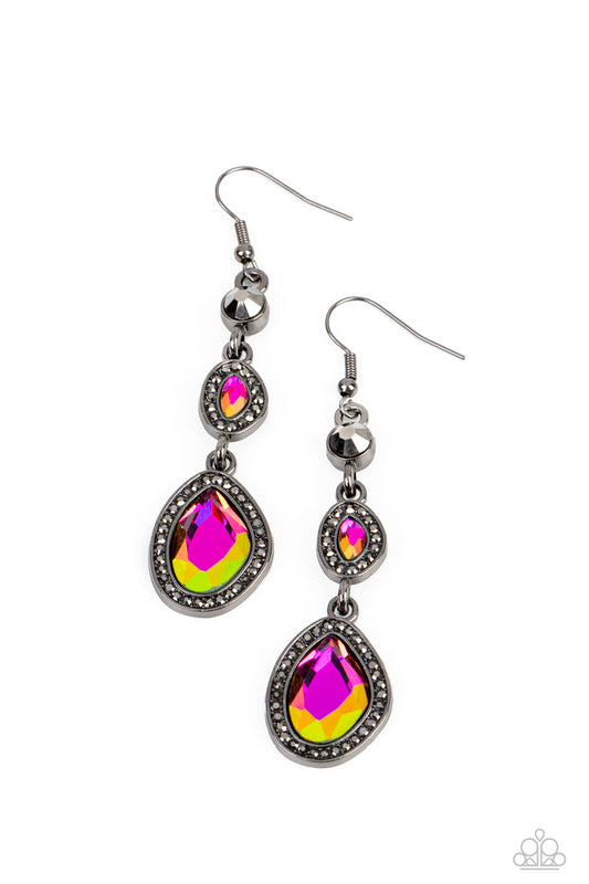 Dripping Self-Confidence - Multi Earrings - Paparazzi Accessories
