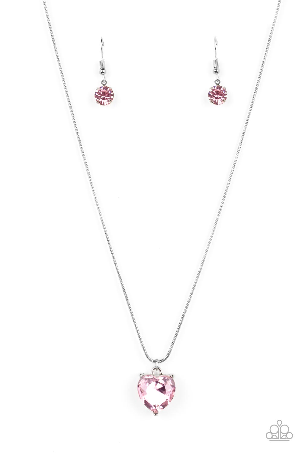 Smitten with Style - Pink Necklace - Paparazzi Accessories