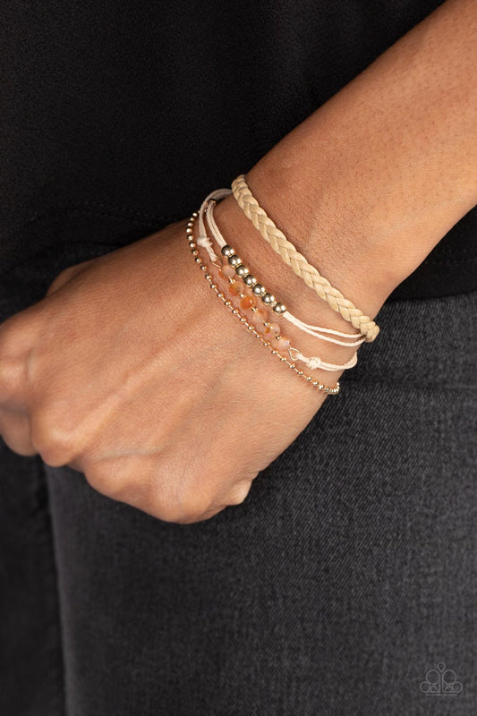 Intergalactic Gamechanger - Gold Bracelet - Paparazzi Accessories
