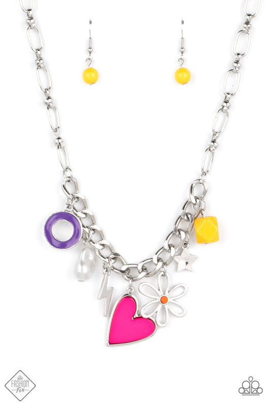 Living in CHARM-ony - Multi Necklace - Paparazzi Accessories