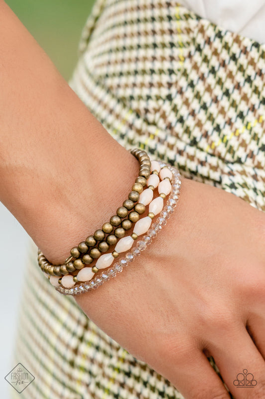 Celestial Chapter - Brass Bracelet - Paparazzi Accessories