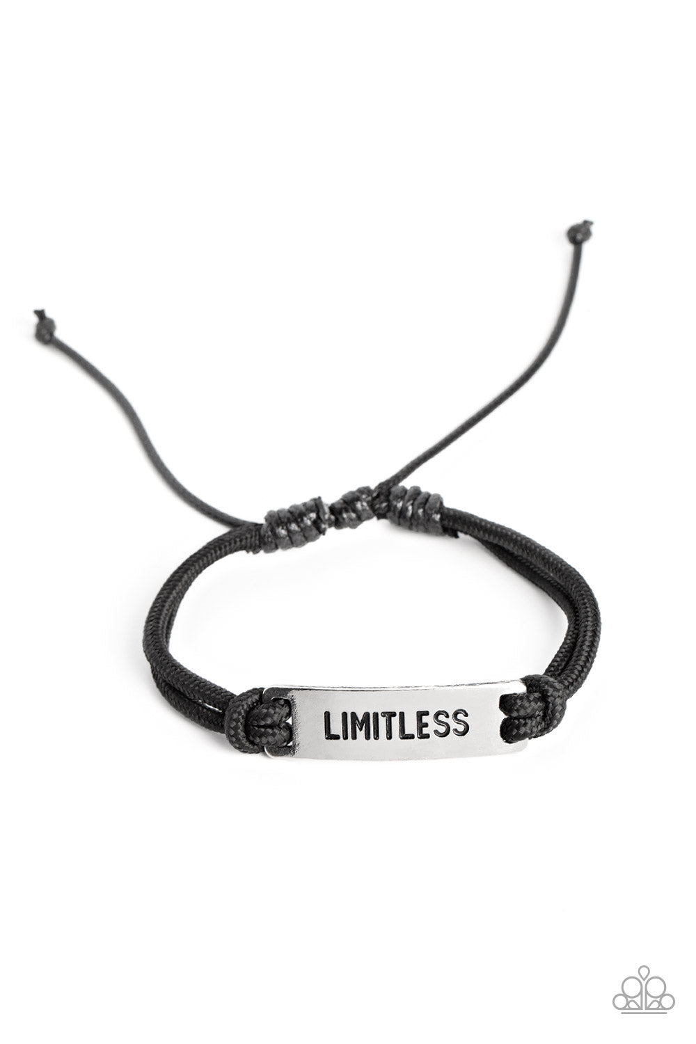 Limitless Layover - Black Bracelet - Paparazzi Accessories