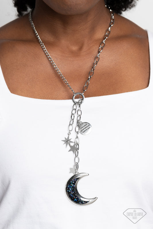 Once in a Blue Moon - Multi Necklace - Paparazzi Accessories
