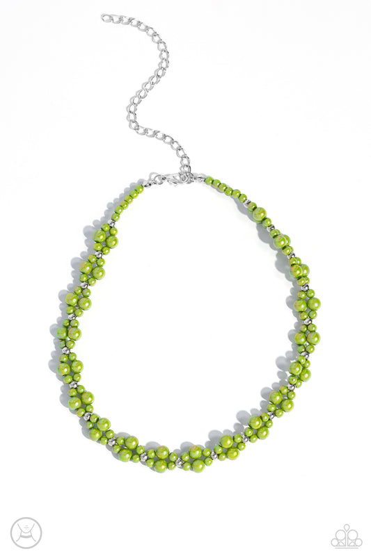 Dreamy Duchess - Green Bracelet - Paparazzi Accessories