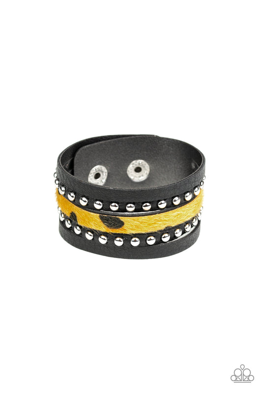 Born To Be WILDCAT - Yellow Bracelet